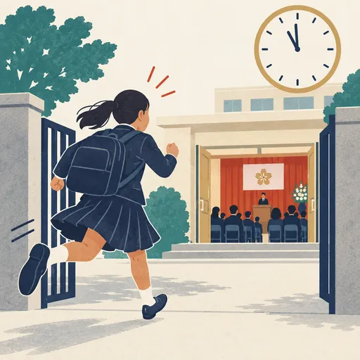 be in time for のイメージ