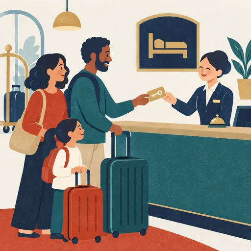 check in のイメージ
