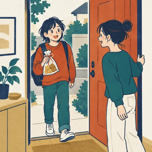 come over のイメージ