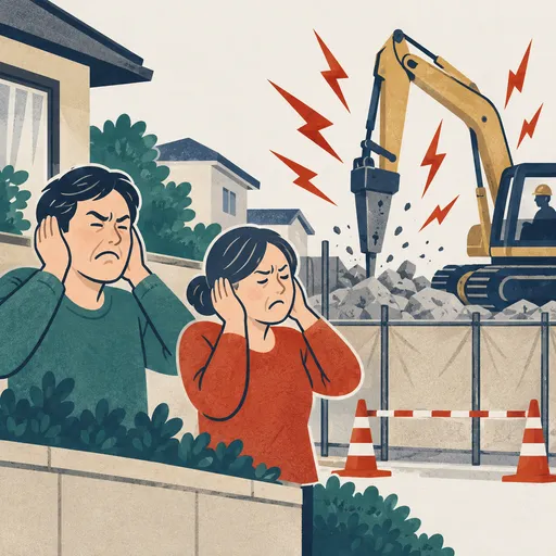 complain about のイメージ