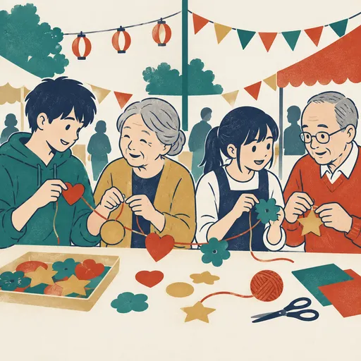 connect A with B のイメージ
