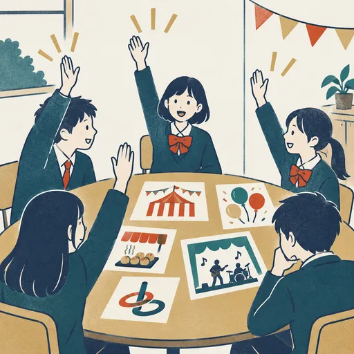 decide on のイメージ