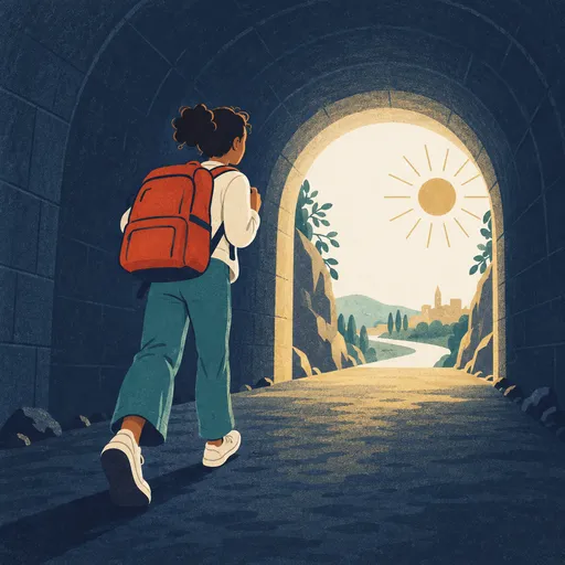 go through のイメージ