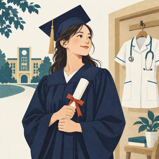 graduate from のイメージ