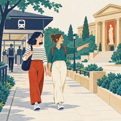 on foot のイメージ