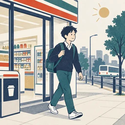 on one's way のイメージ
