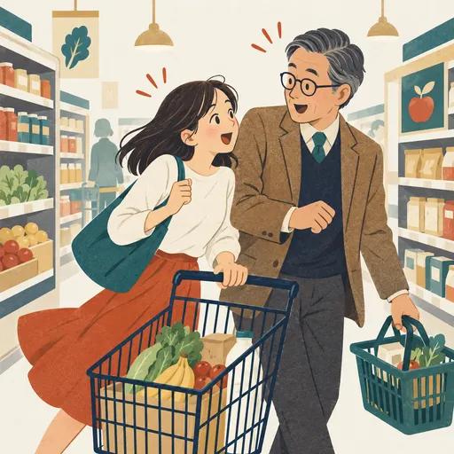 run into のイメージ