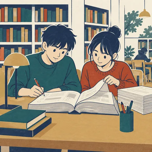 work through のイメージ