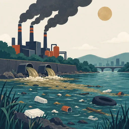 pollute のイメージ