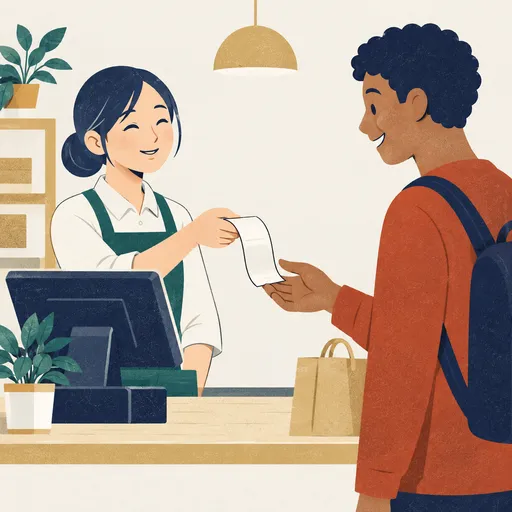 receipt のイメージ