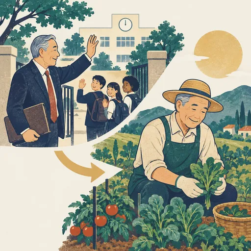 retire のイメージ