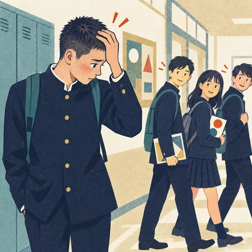self-conscious のイメージ