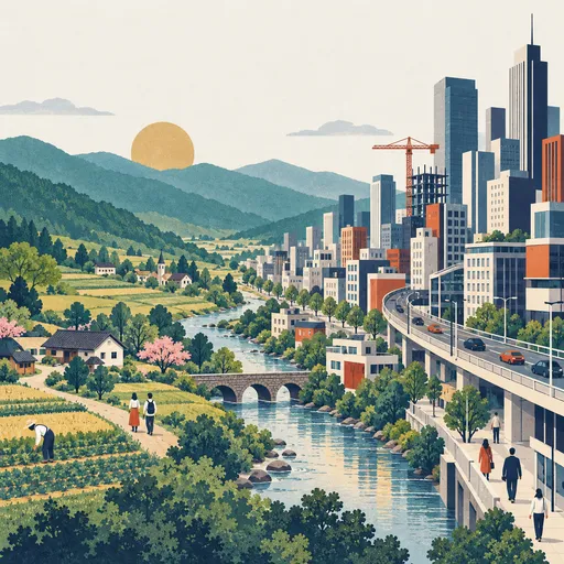 urbanization のイメージ