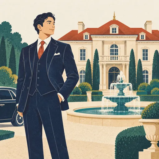 wealthy のイメージ