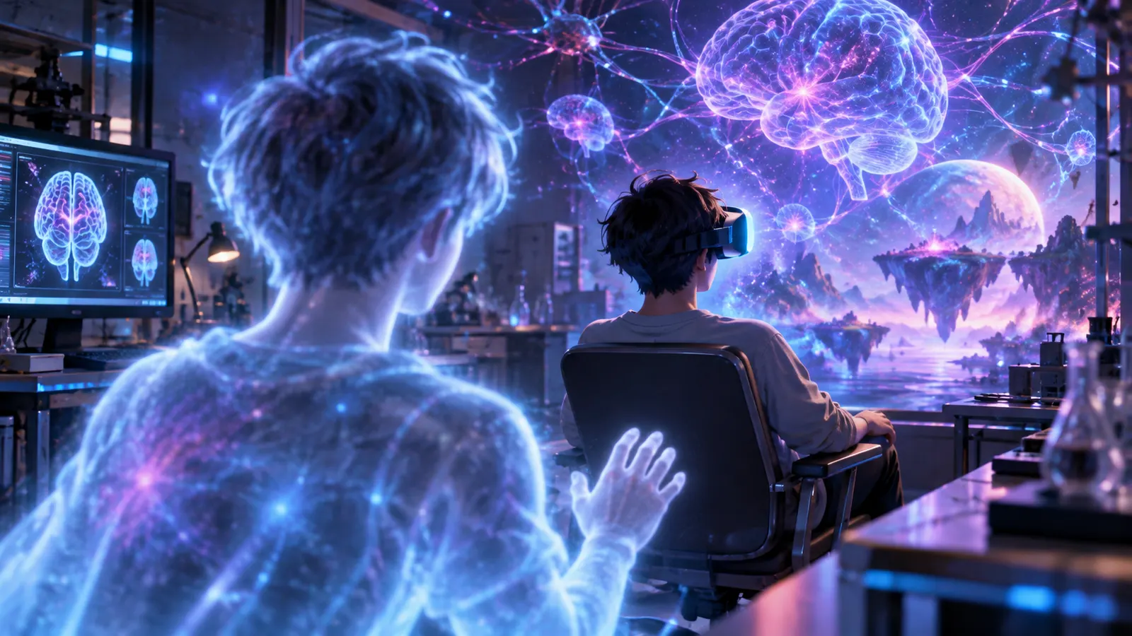 幽体離脱は脳で再現できた。電気刺激とVRゴーグルで「自分を後ろから見る」体外離脱体験の脳科学