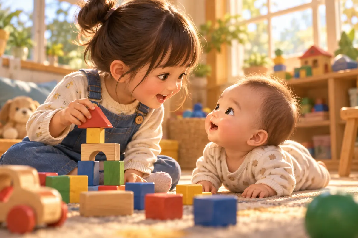 子どもの声は、赤ちゃんにとって特別に「聞きたい音」なのかも