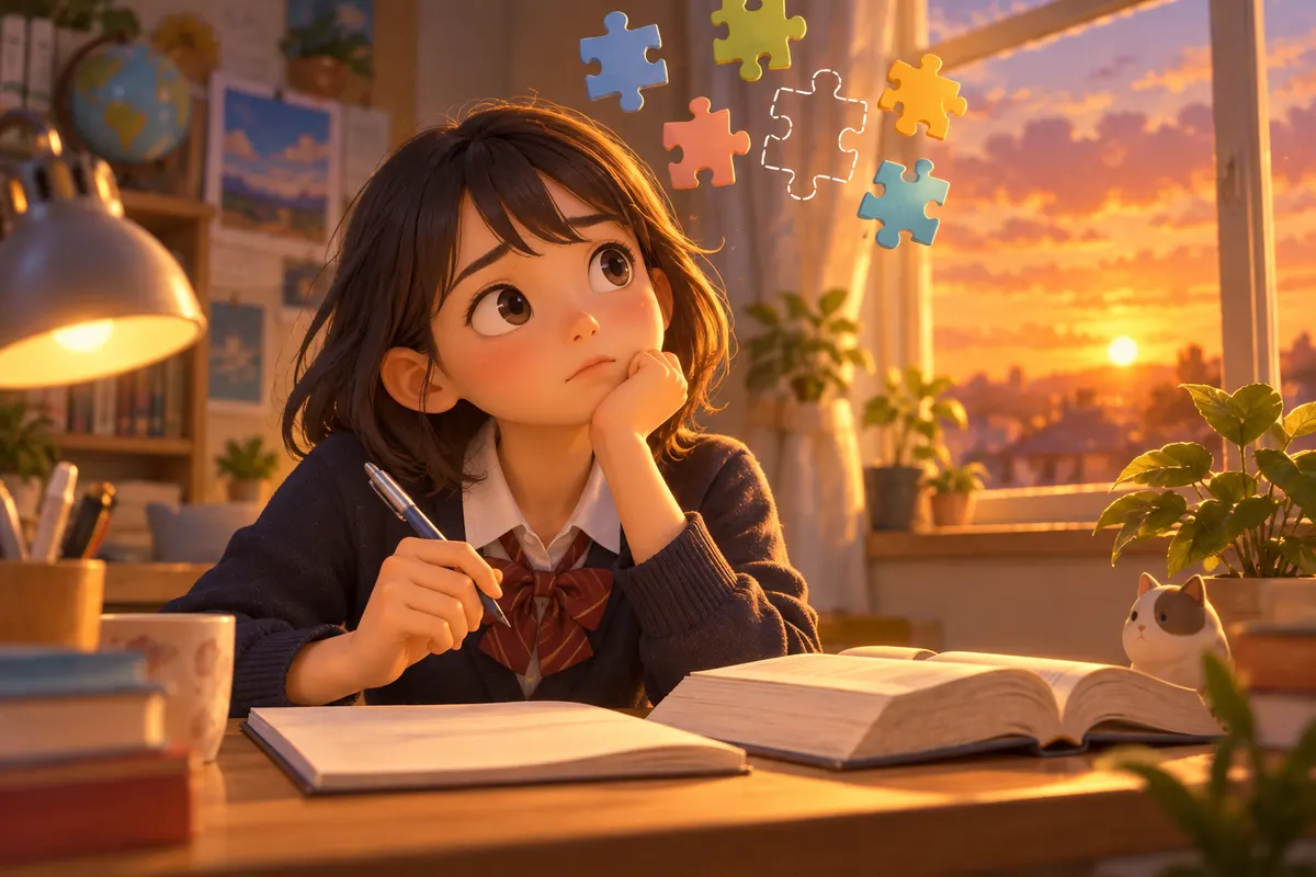 書きながら「ここ、どう言うんだ？」と気づく。それが学びの入口