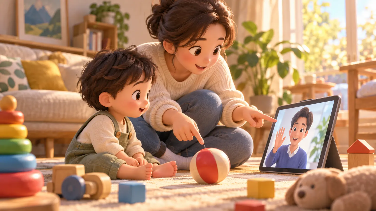 幼児は動画から言葉を覚えられる? 59本の研究が示した「ビデオ欠損」と、ビデオ通話の意外な弱点
