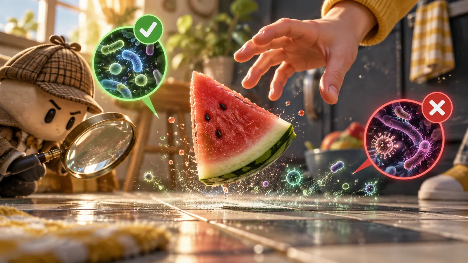 「3秒ルール」は細菌に通用しなかった。落とした食べ物で2,560回実験した大学の結論