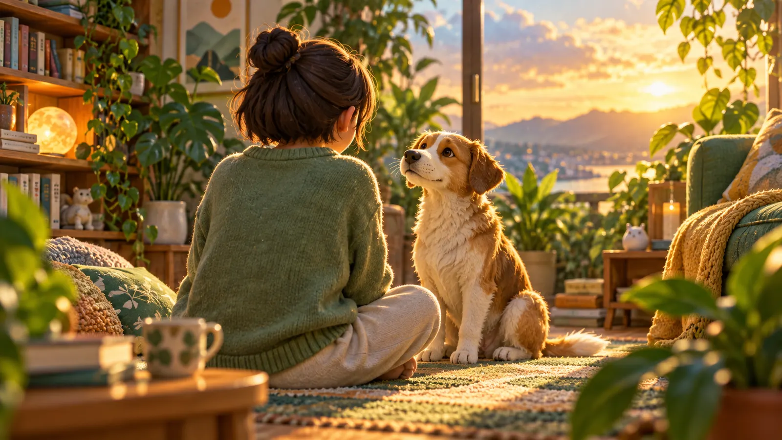 なぜイヌは飼い主の顔色がわかるのか？ 見つめ合うと「絆ホルモン」が出ていた