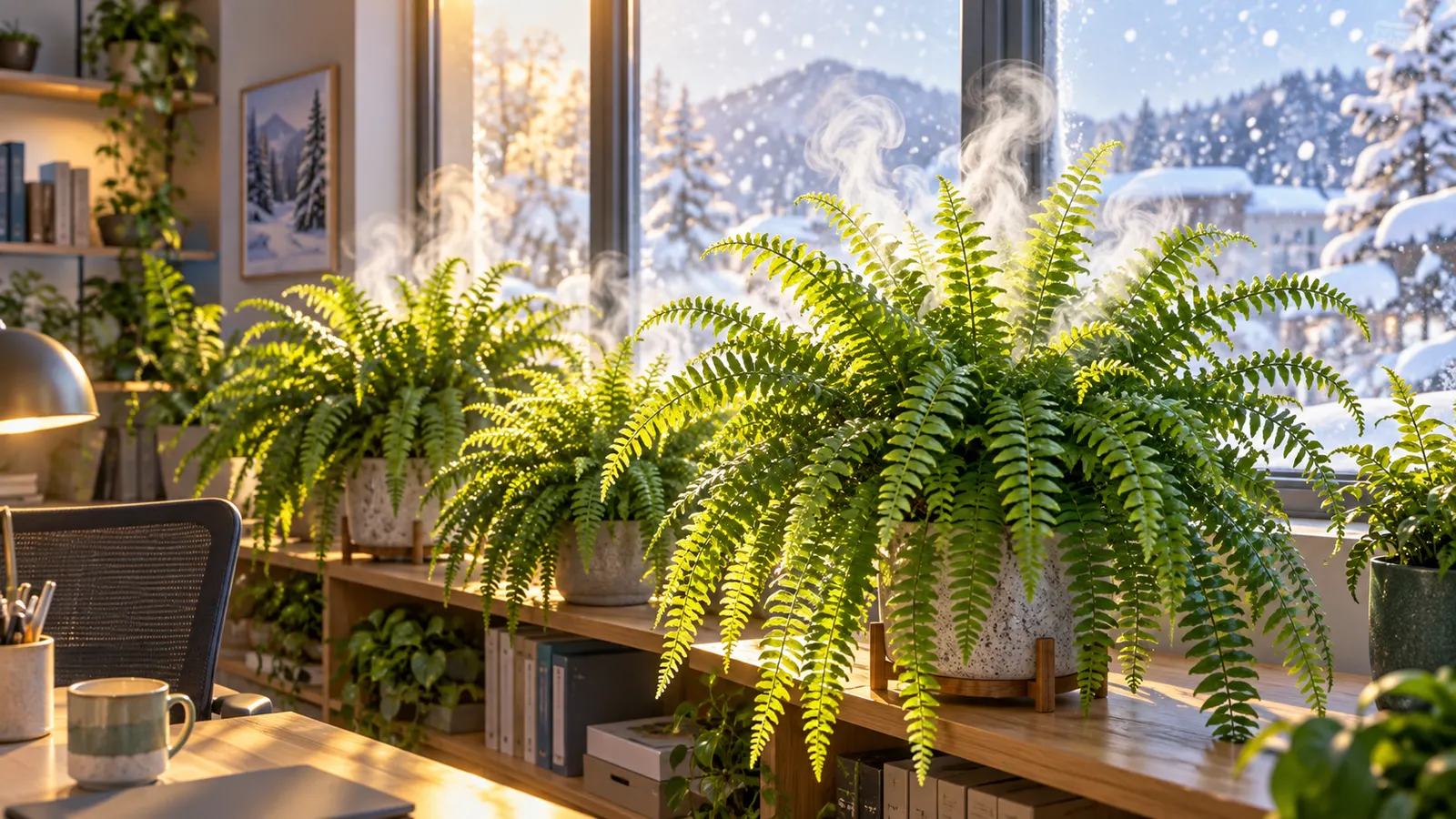 観葉植物で部屋の湿度は上がる？ 18鉢で「29%→49%」、でも1〜2鉢では足りない理由
