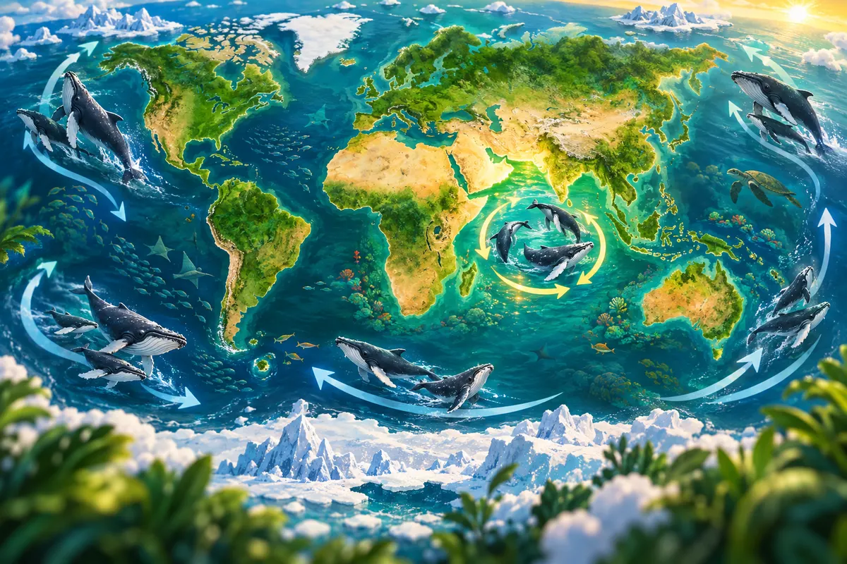 ほかの群れが大移動するなか、アラビア海の群れだけはその場にとどまり続けてきた