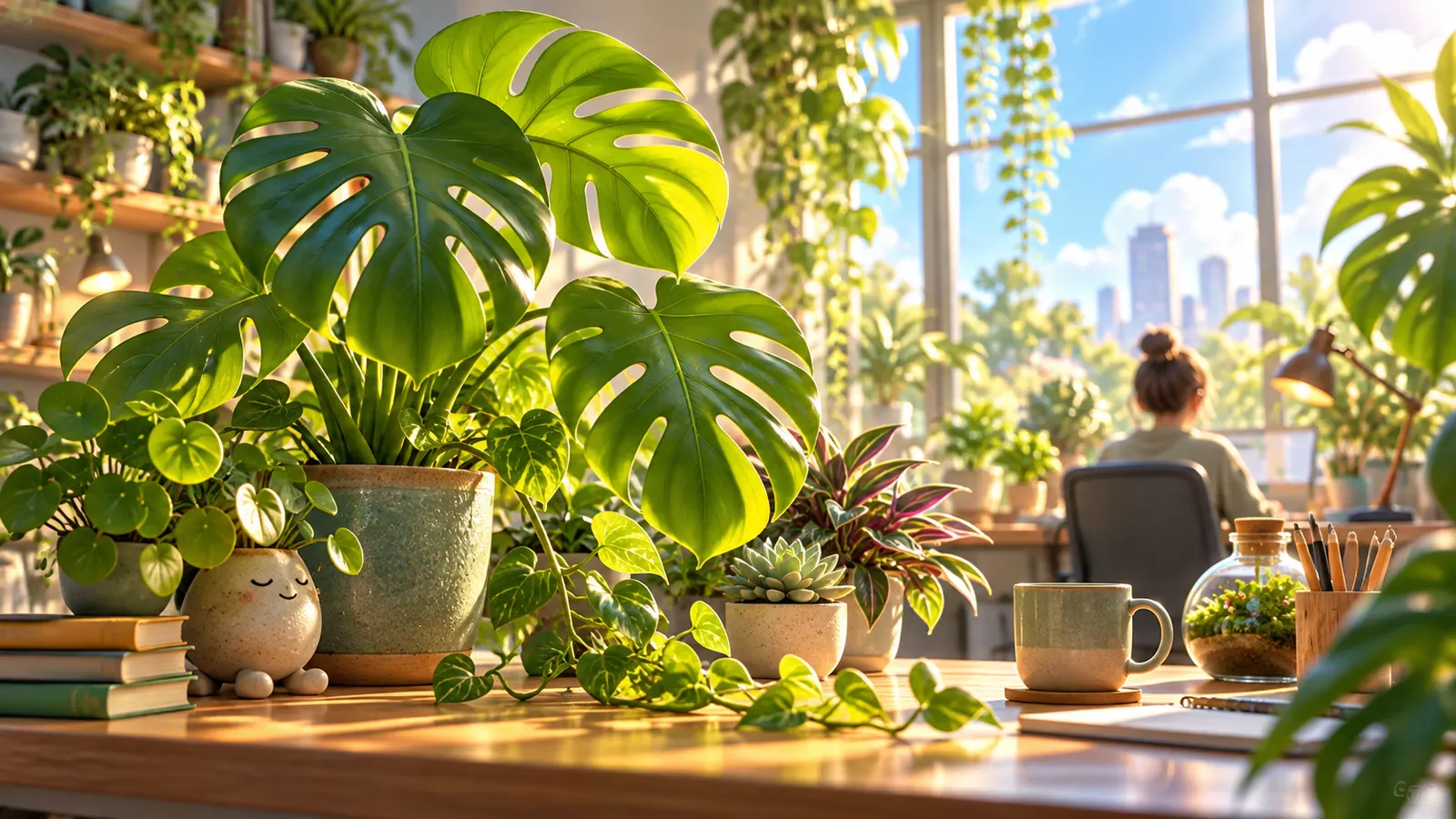 職場に観葉植物を置くと生産性15%アップ？ 心理学の実験を深掘りしたら意外な落とし穴