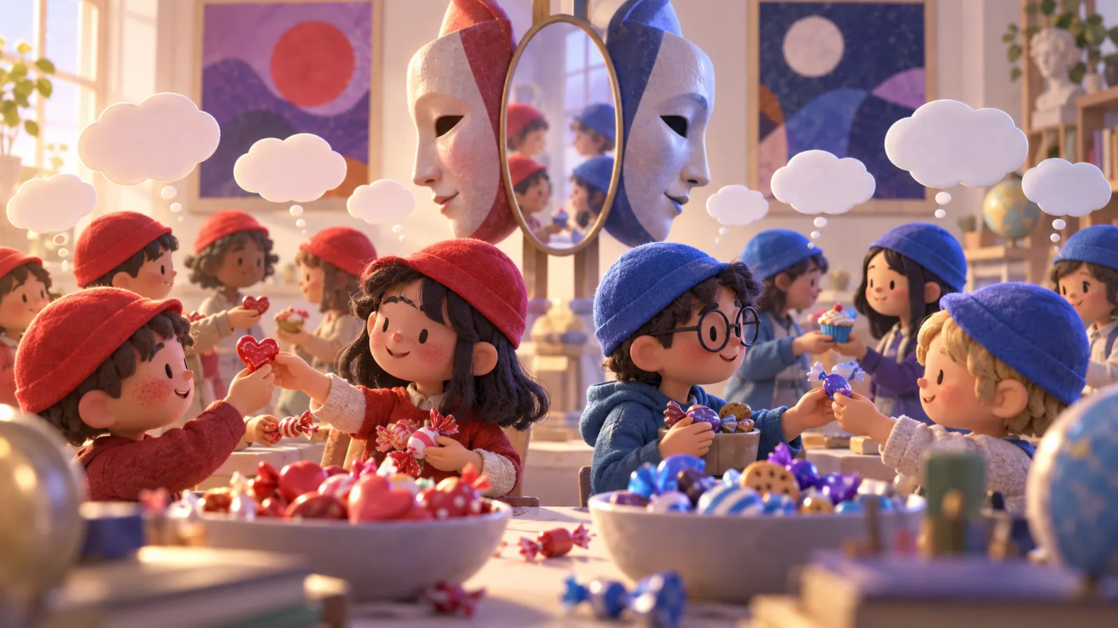 「好きな絵の画家」で分けただけで、少年たちは仲間をひいきし始めた。最小条件集団の衝撃
