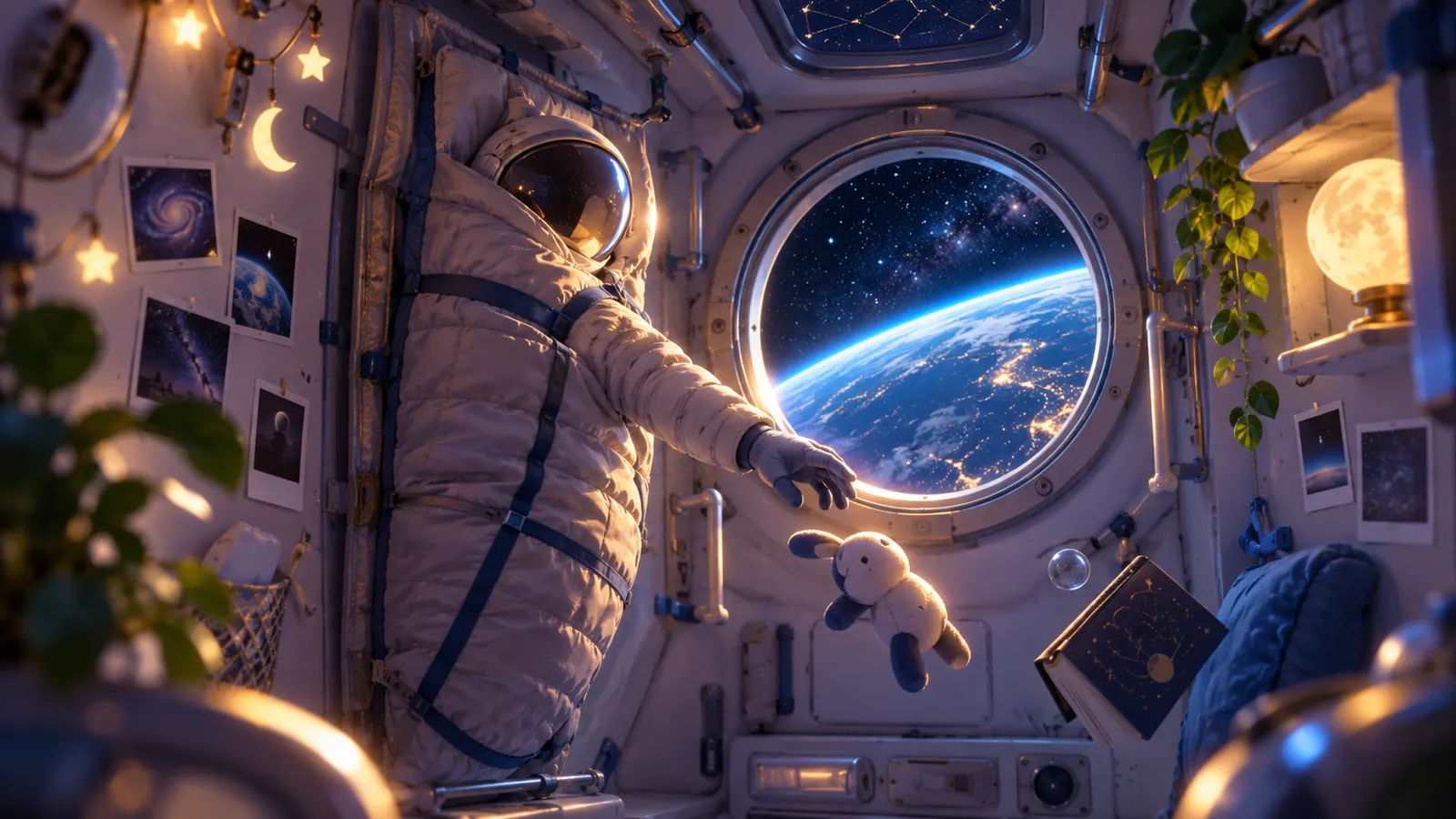 宇宙飛行士は壁に張りついて眠る。1日16回の日の出と戦う「宇宙の睡眠事情」