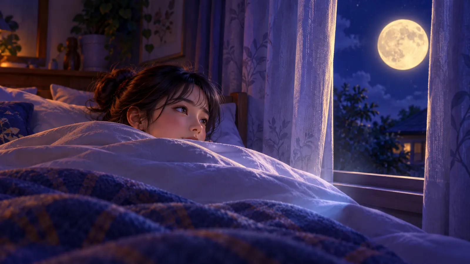 満月の夜は眠れない? 2,000件超の記録で差なし、眠りが短いのは「満月の前」という報告も