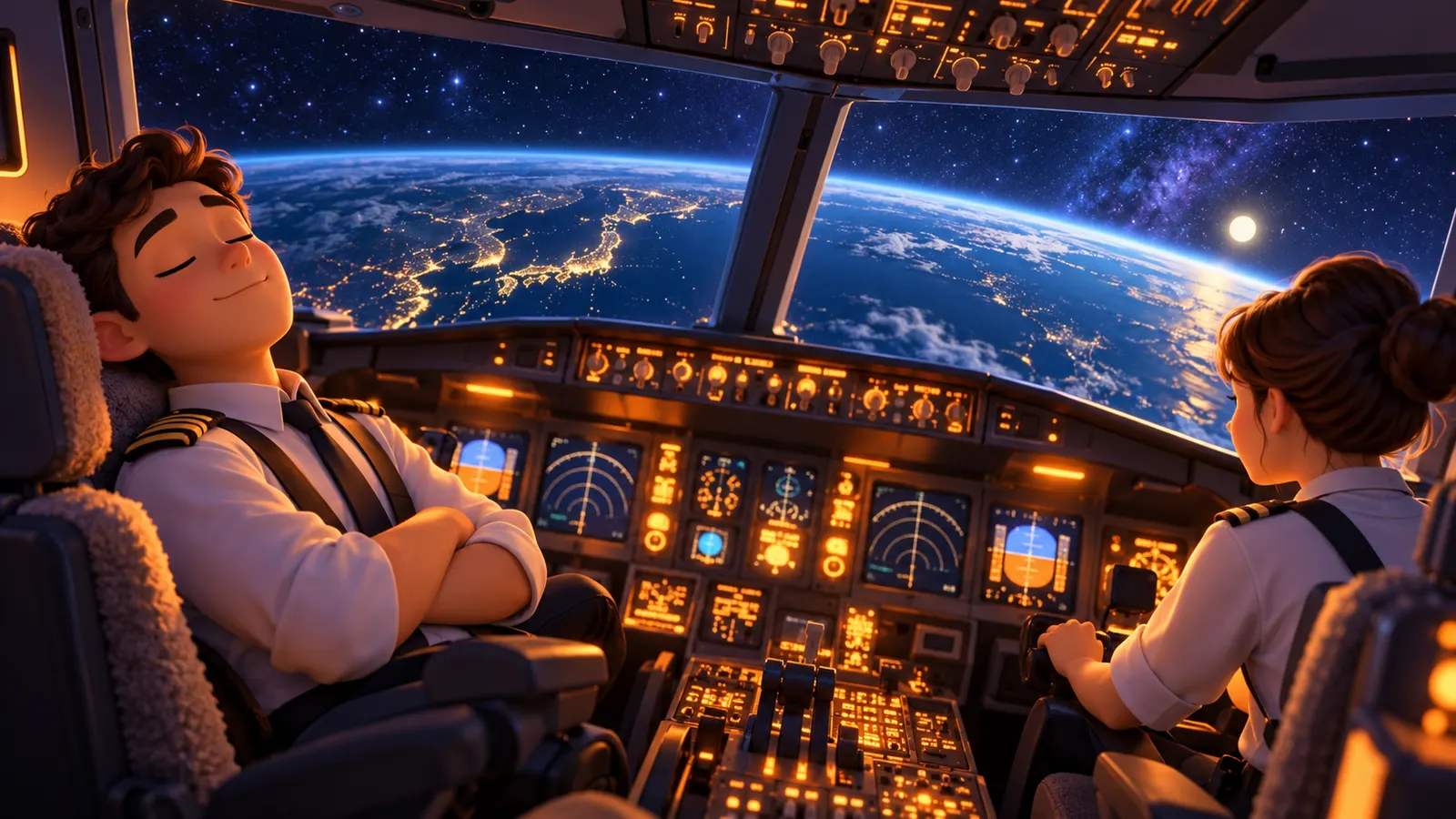 NASAが旅客機で本気の実験。最強の昼寝は「約26分」だった