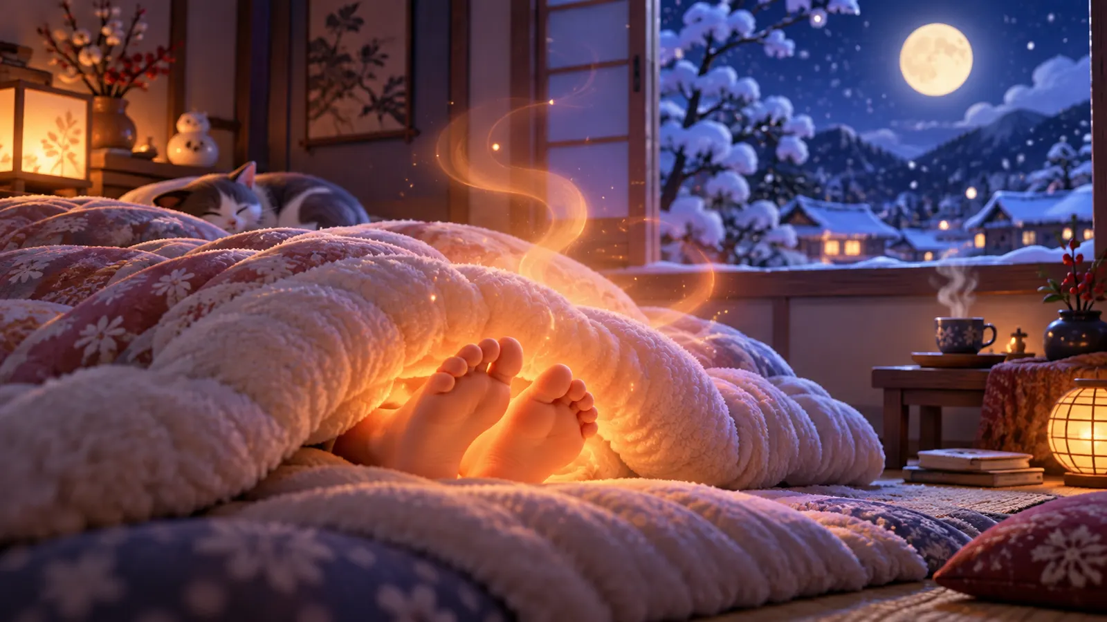 眠くなると手足がポカポカするのはなぜ？ 眠りのスイッチは「体の芯を冷ますこと」だった
