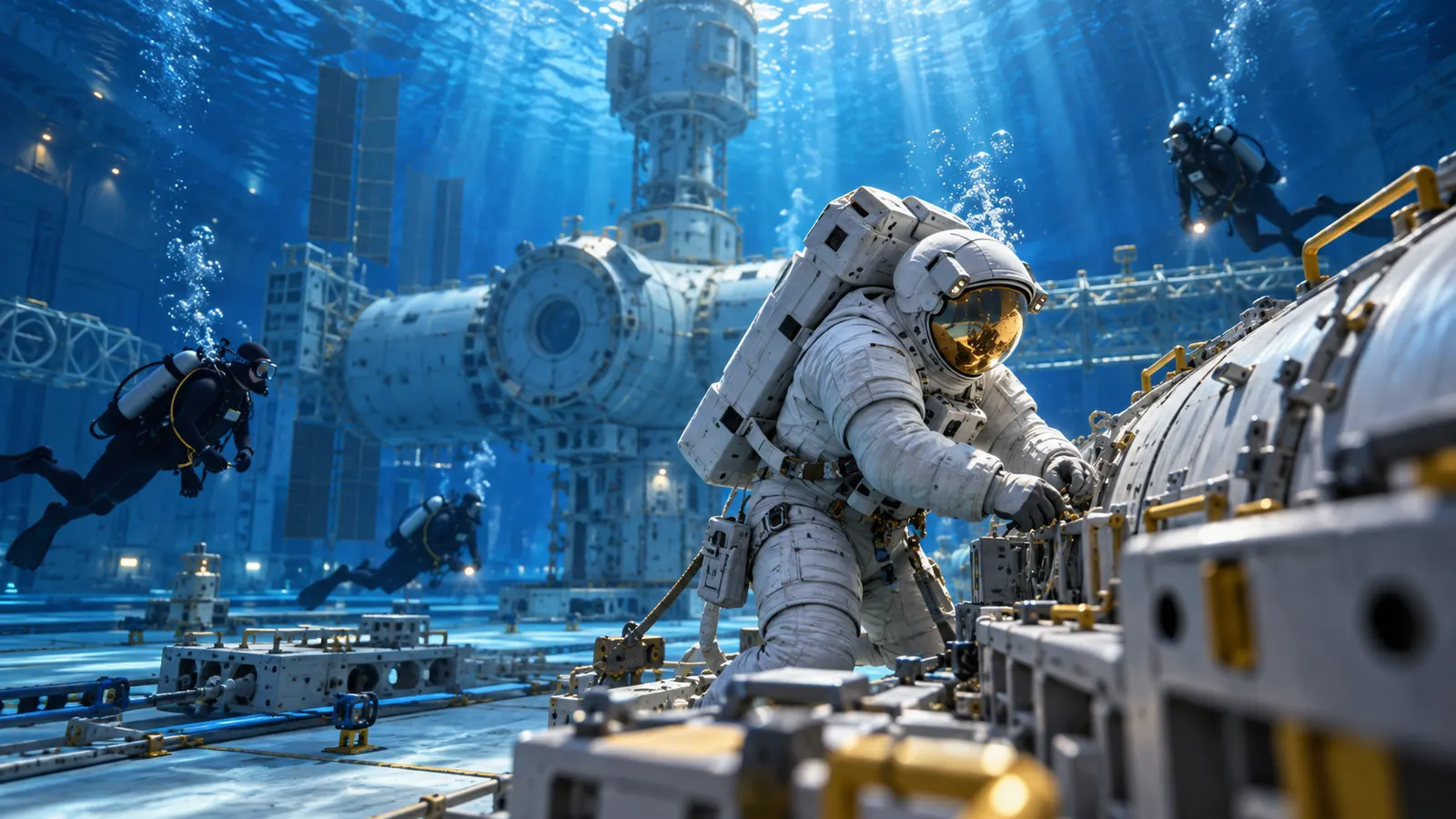 宇宙飛行士の試験に「水泳」と「閉じ込め生活」がある、ちゃんとした理由