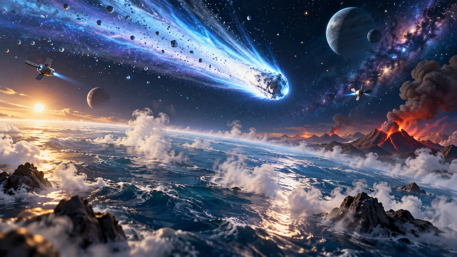 地球の海の水は彗星が運んだ？「違う」から「やっぱりありかも」へ揺れた10年