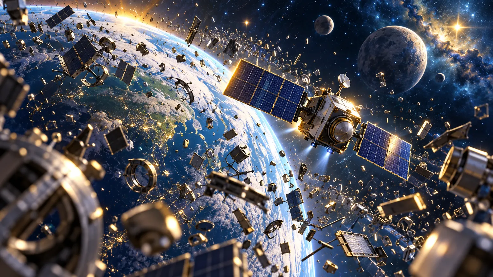 宇宙ゴミが宇宙ゴミを生む“連鎖崩壊”。1978年に予言されたケスラーシンドローム