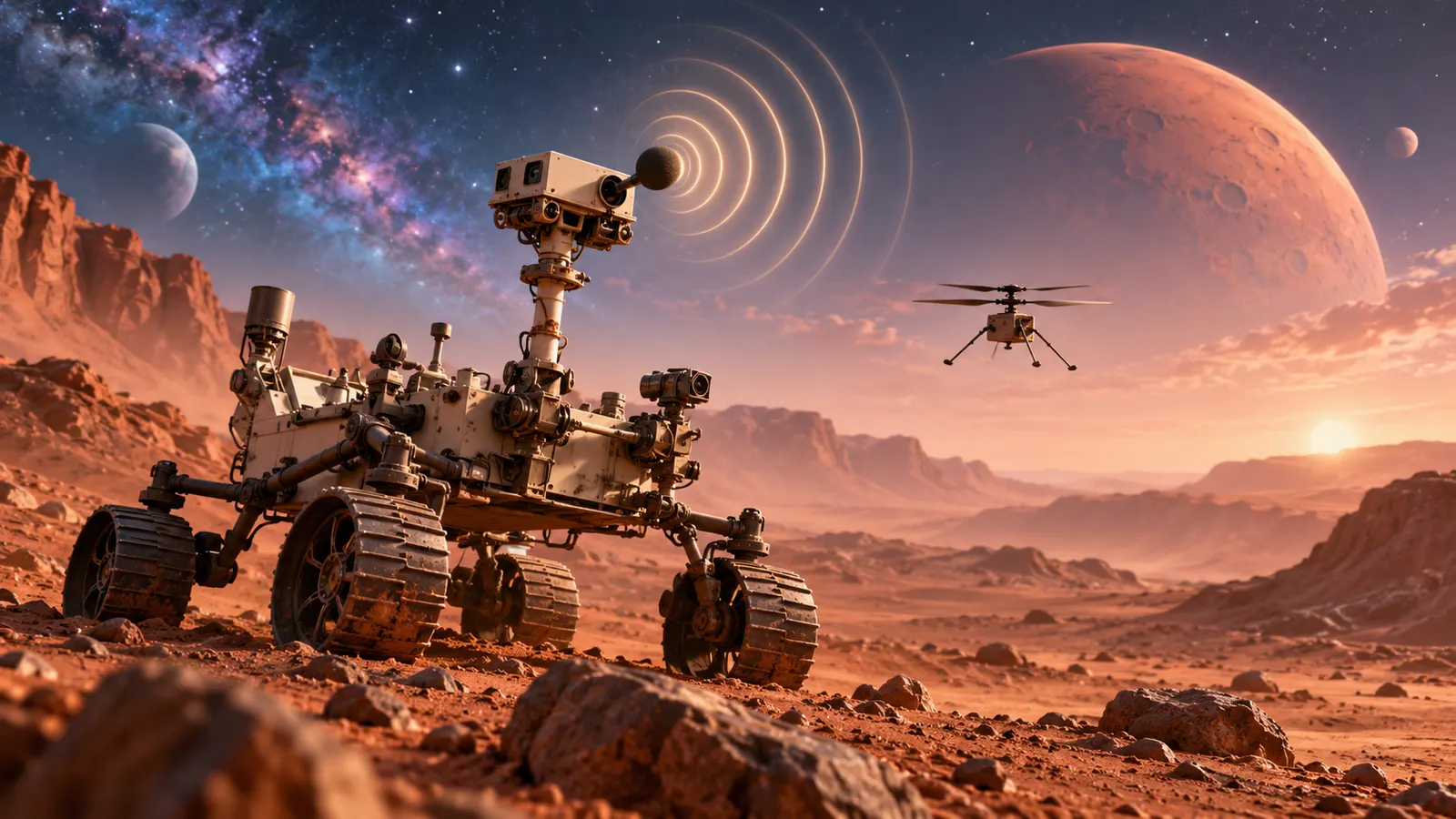 火星では「高い音」が先に届く。音の速さが2つある星を、探査車のマイクが初めて実測