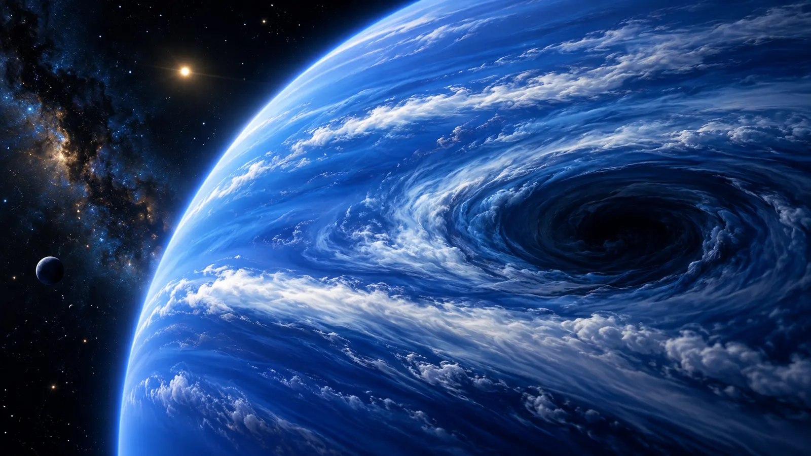 太陽系最強の風は海王星。時速2000kmの嵐が、日差しの900分の1で吹く謎