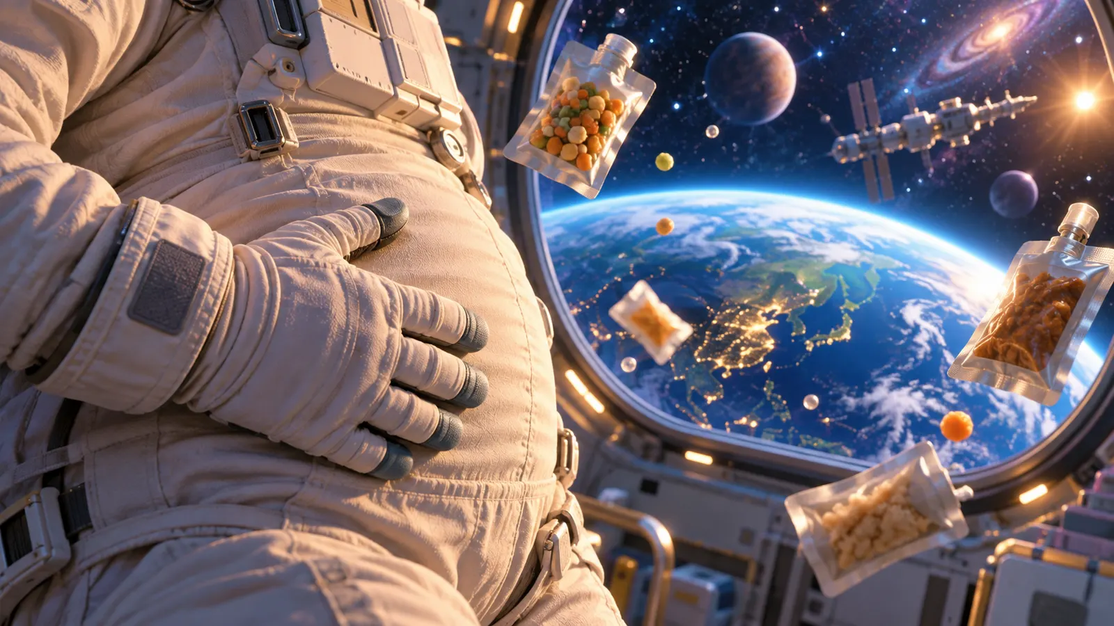 宇宙ではお腹の中が「渋滞」している？ 宇宙飛行士52人の血液に出ていたサイン