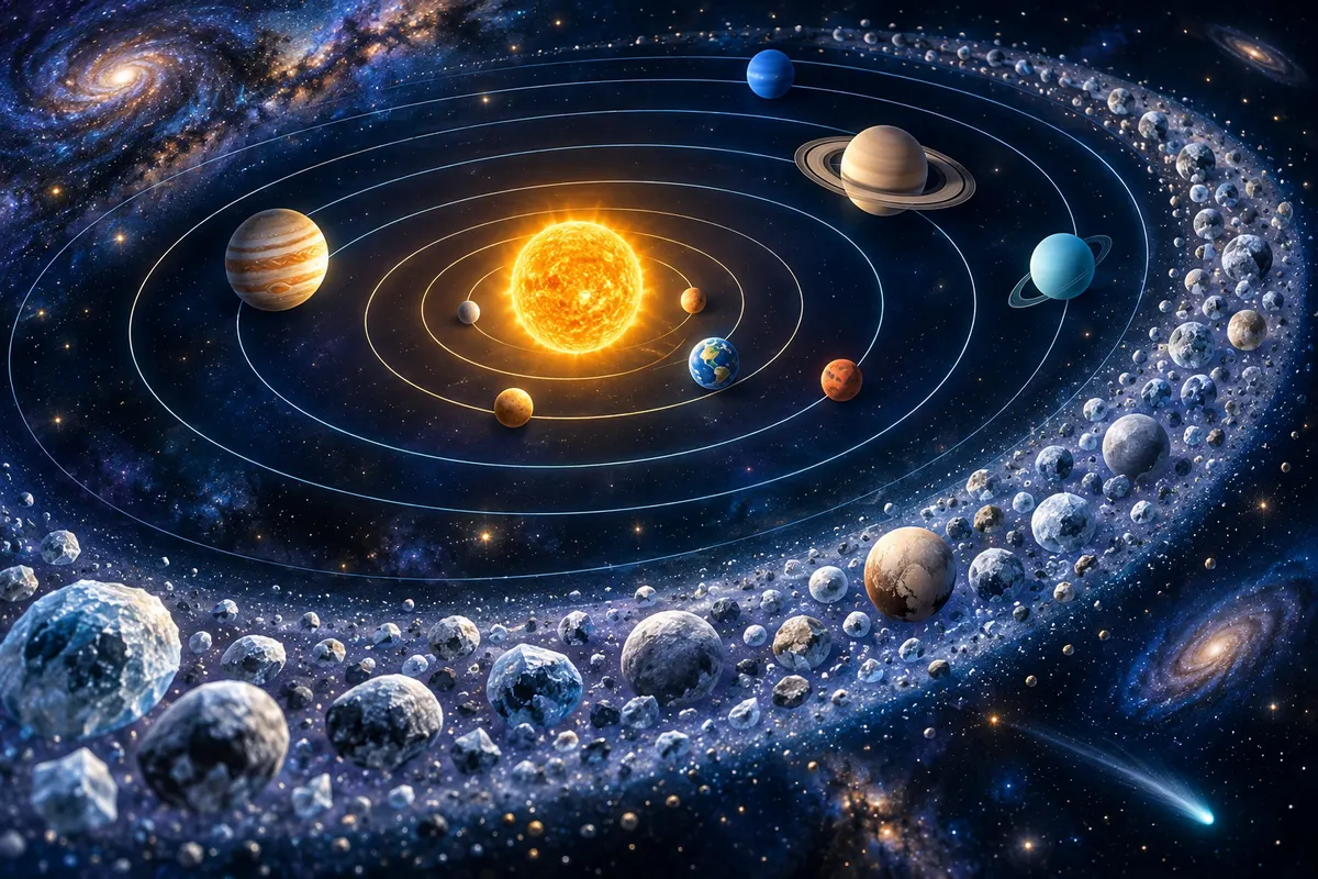 冥王星は、似た天体がたくさんいる帯の“一員”だった