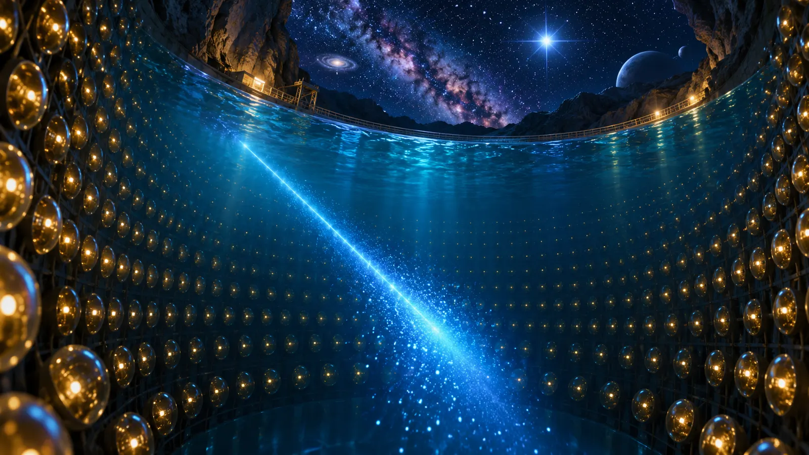 16万光年先の星の爆発を、岐阜の地下でとらえた。カミオカンデの「13秒間の11個」
