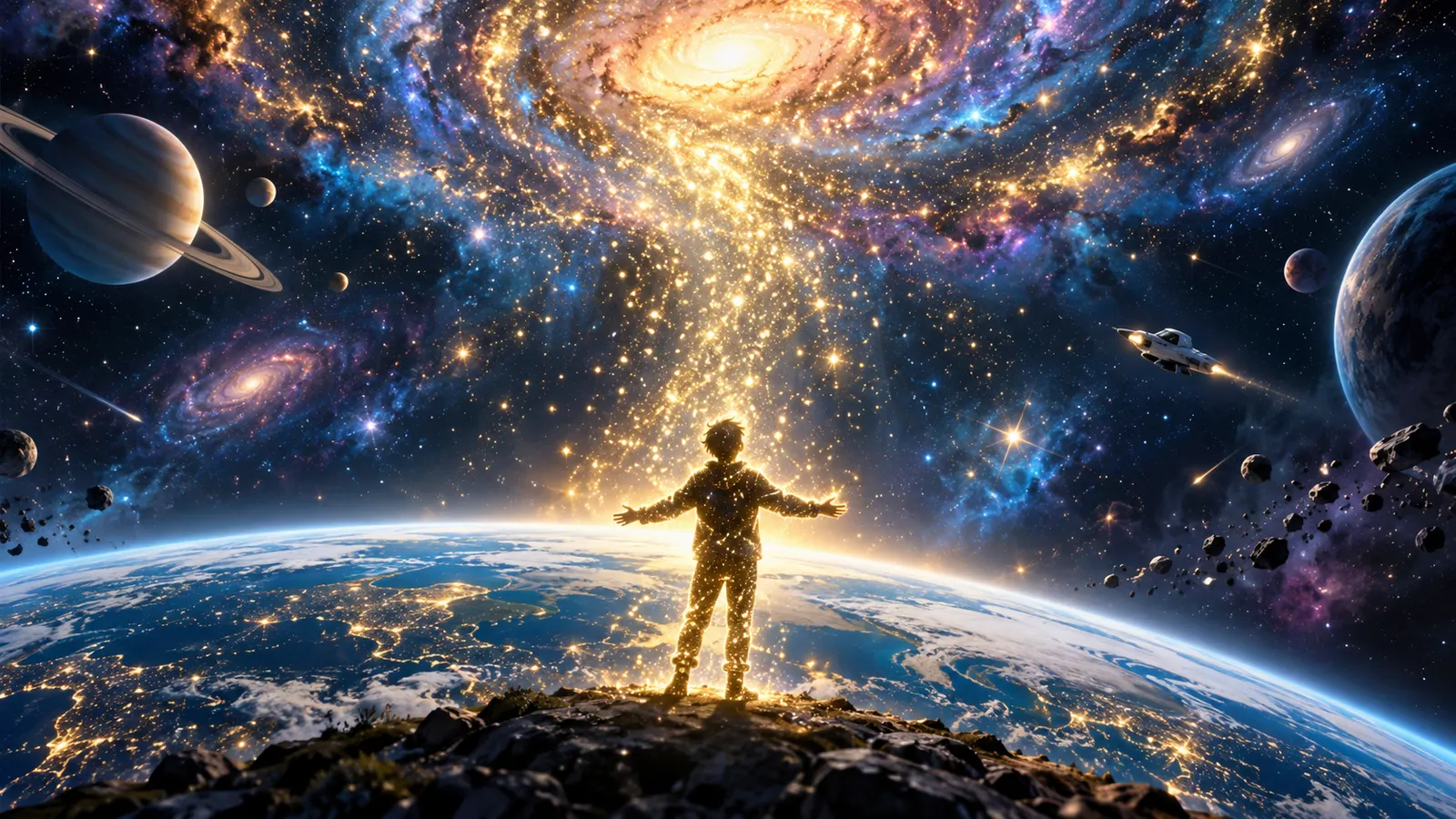 あなたの体の原子は、むかし星の中で作られた。金の指輪は“星の衝突”のおみやげ