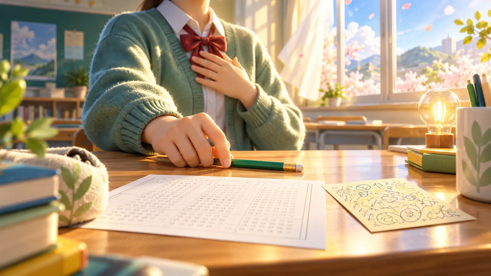 【Science掲載】試験直前の10分、不安を紙に書き出したら点数が上がった