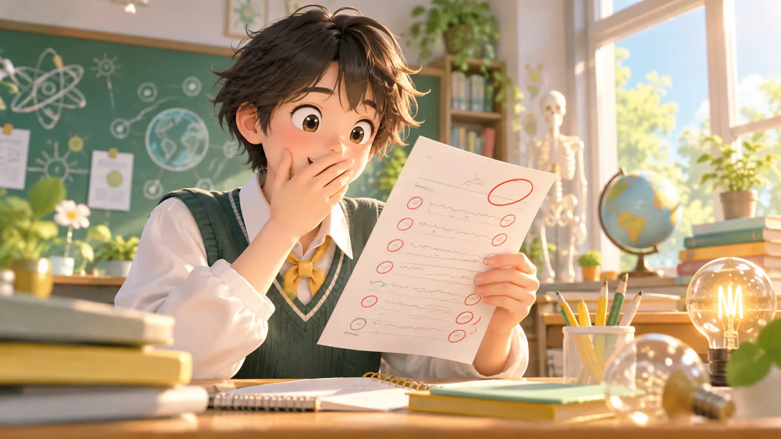 自信満々で間違えた問題ほど、直したあとは忘れにくい。「ハイパーコレクション効果」の不思議
