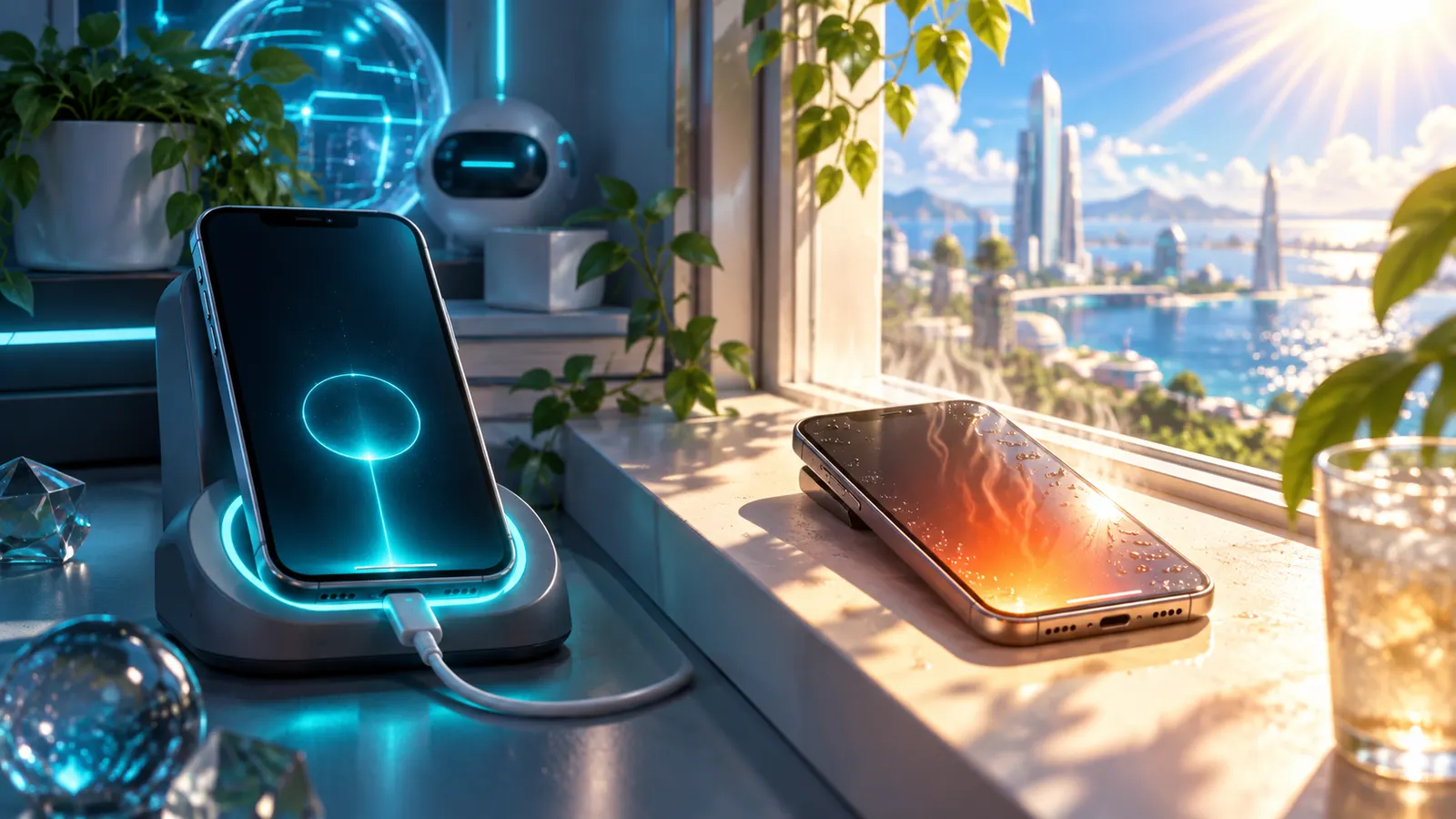 スマホの電池を早くヘタらせる犯人は「100%のまま」と「熱」だった