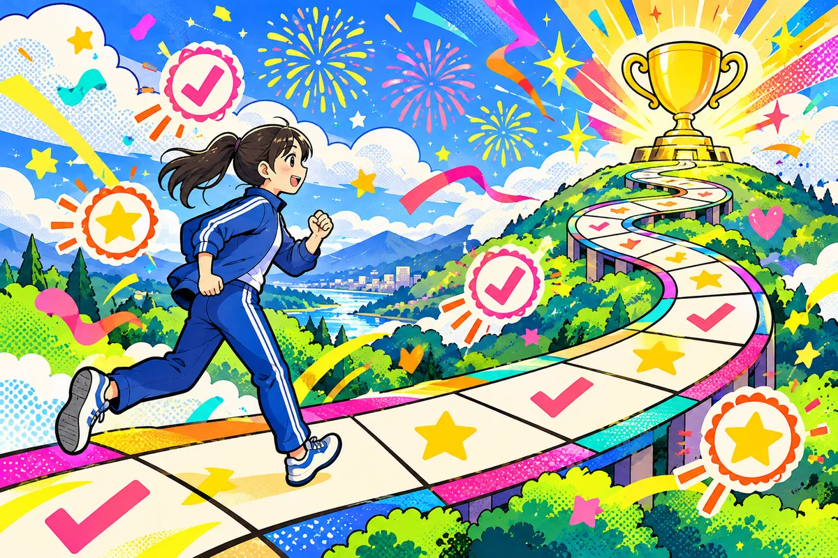 30日チャレンジのイラスト