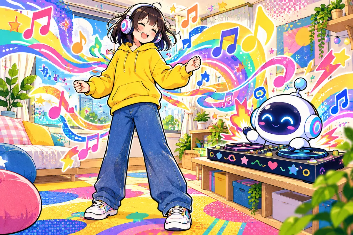 リスニング・発音のプロンプトのイラスト