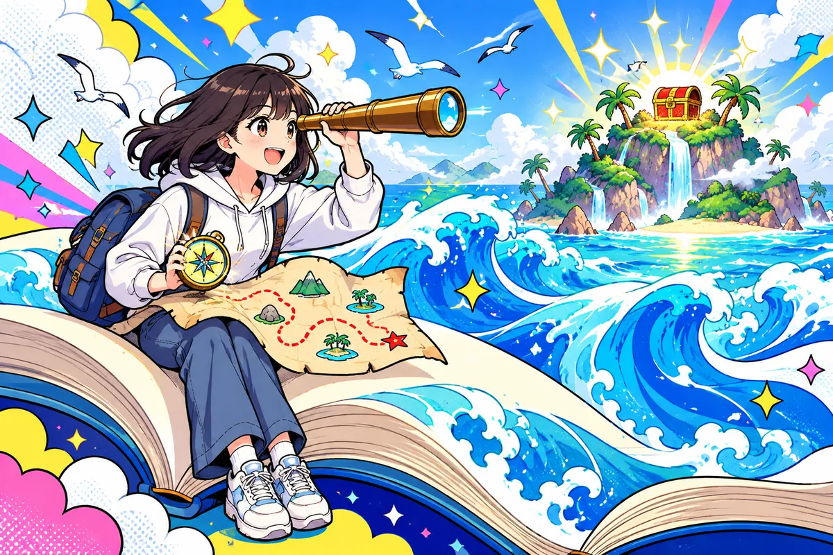 構文・長文読解のプロンプトのイラスト