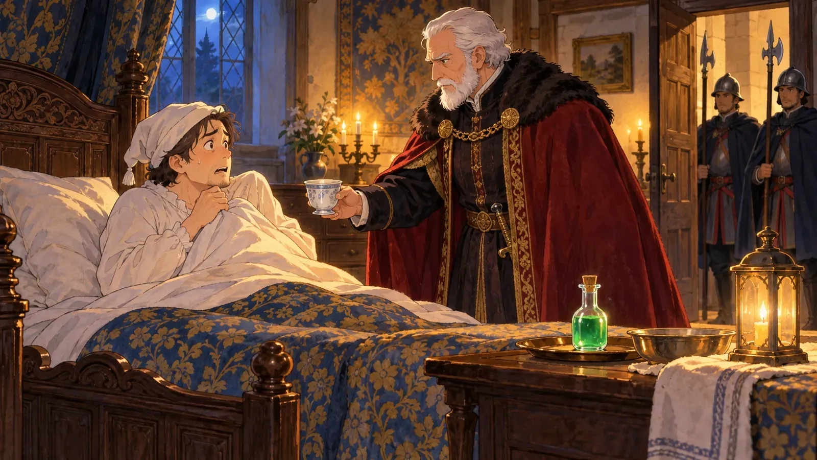 The Cobbler Turned Doctor（医者になった靴屋）の挿絵