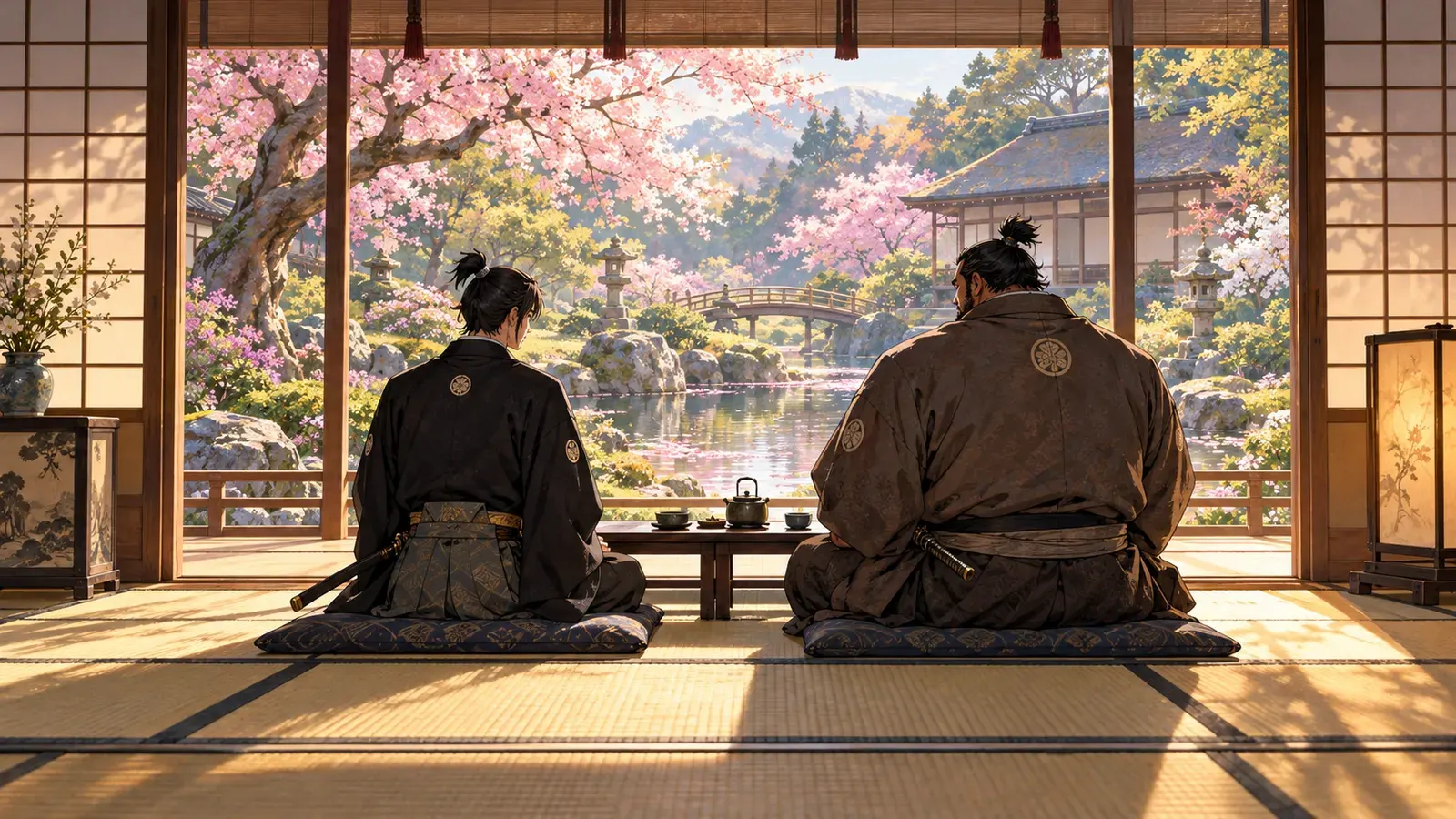 Katsu Kaishu: The Man Who Saved Edo(勝海舟――江戸を救った男)の挿絵