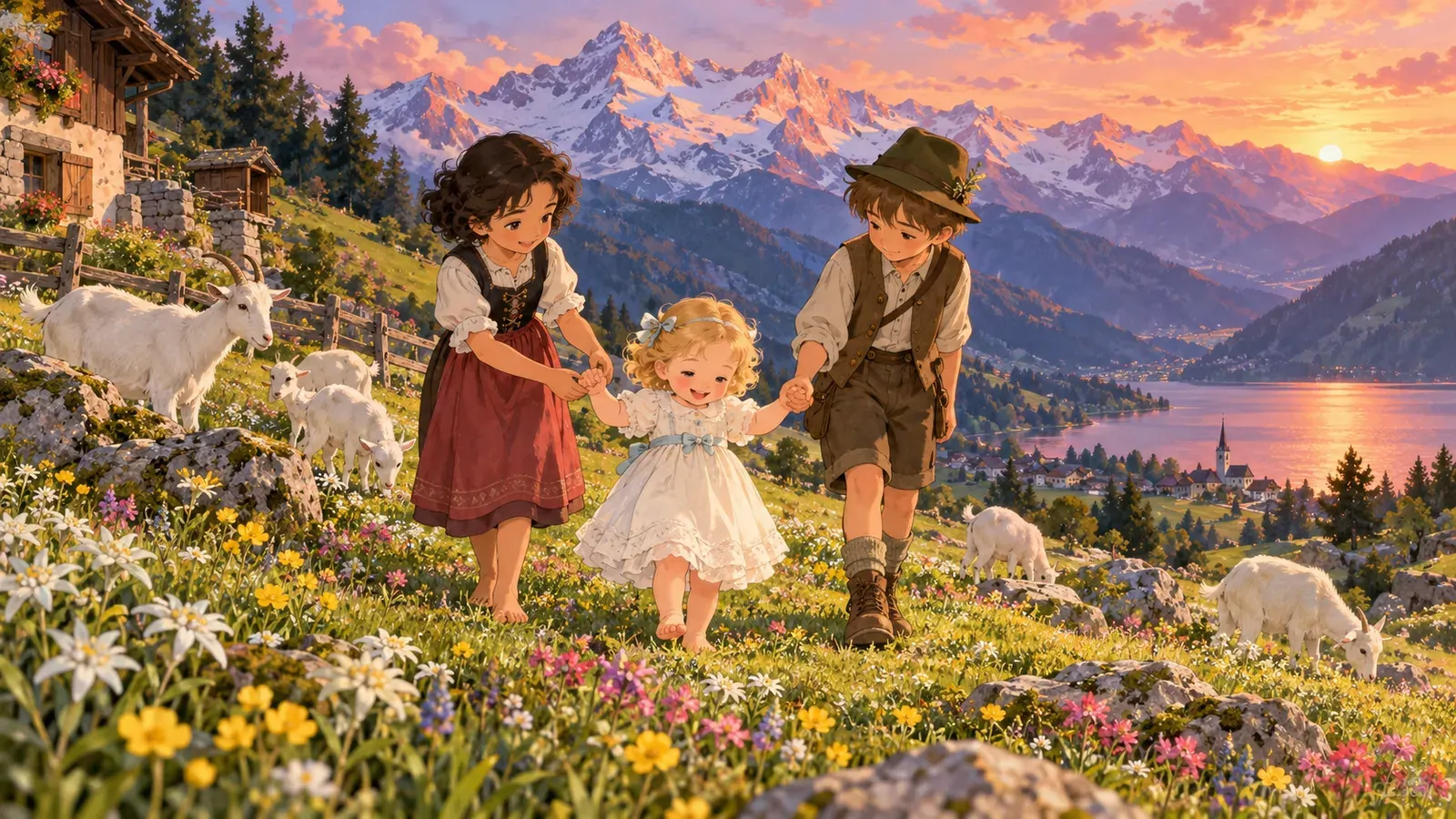 Heidi(ハイジ)の挿絵